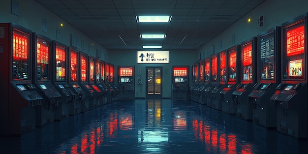 Game development workspace showcasing narrative design